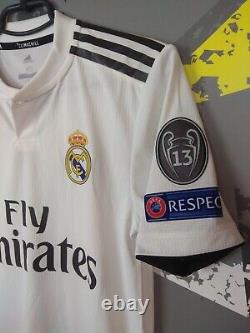 Real Madrid Home football shirt 2018 2019 Adidas Authentic Mens Size XS ig93