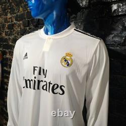 Real Madrid Home football shirt 2018-2019 Adidas Long CLIMACHILL Mens 2XL UA1