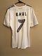 Real Madrid Homenaje Raul Player Issue Formotion Shirt Sz 6 Match Unworn jersey