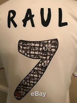 Real Madrid Homenaje Raul Spain Player Issue Formotion Shirt Football jersey