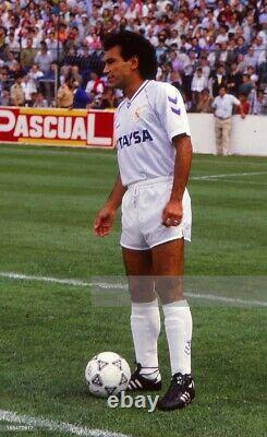 Real Madrid Hugo Sanchez 1990 L/s Authentic Vintage Jersey