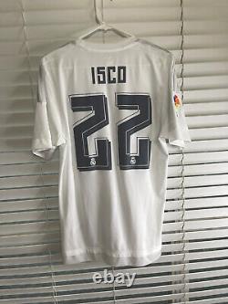 Real Madrid Isco Alarcón Player Issue Adizero Jersey Shirt