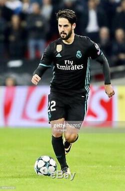 Real Madrid Isco Malaga Player Issue Adizero Jersey Match Unworn Prepared Shirt