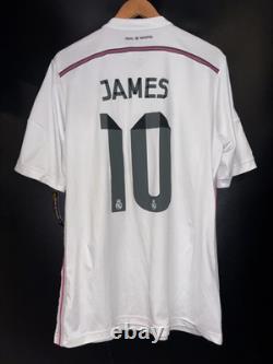 Real Madrid James 2014-2015 Original Jersey Size L
