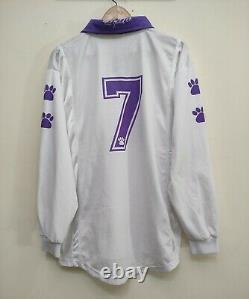 Real Madrid Jersey 1997 1998 Home Shirt 7 Kelme Player Issue Vintage Camiseta XL