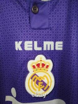 Real Madrid Jersey 1997 1998 Long Sleeve XL Away Shirt Football Soccer Kelme