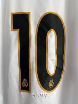 Real Madrid Jersey 2004-05 Home Player Issue Shirt No. 10 Figo Size XL