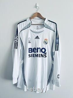Real Madrid Jersey 2006-07 Home Player Issue Shirt No. 23 Beckham Size XL