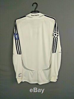 Real Madrid Jersey 2006 2007 Home Long Sleeve M Shirt Mens Camiseta Adidas ig93