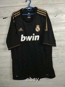 Real Madrid Jersey 2011 2012 Away XL Shirt Camiseta Football Adidas V13642