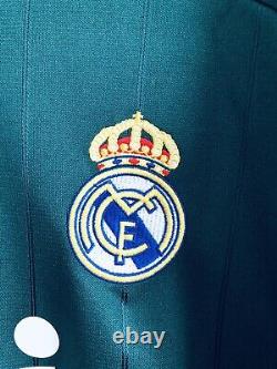 Real Madrid Jersey 2012-13 Third Away Long Sleeves Men's Shirt No. 7 Ronaldo XL