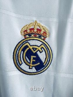 Real Madrid Jersey 2013-14 Home Long Sleeves Men's Shirt No. 7 Ronaldo Size XL