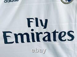 Real Madrid Jersey 2013-14 Home Long Sleeves Men's Shirt No. 7 Ronaldo Size XL