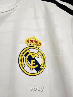 Real Madrid Jersey 2014-15 Home Long Sleeves Men's Shirt No. 7 Ronaldo Size XL