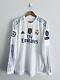 Real Madrid Jersey 2015-16 Home Long Sleeves Men's Shirt No. 7 Ronaldo Size XL
