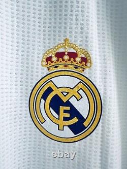 Real Madrid Jersey 2015-16 Home Long Sleeves Men's Shirt No. 7 Ronaldo Size XL