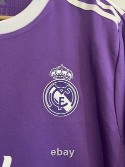 Real Madrid Jersey 2016-17 Away L/S Men's Shirt No. 19 Modric Size XL