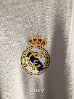 Real Madrid Jersey 2016-17 Home Long Sleeve UCL Men's Shirt No. 7 Ronaldo Size XL