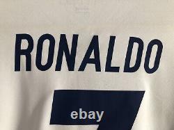 Real Madrid Jersey 2016-17 Home Long Sleeve UCL Men's Shirt No. 7 Ronaldo Size XL