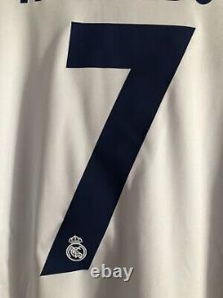 Real Madrid Jersey 2016-17 Home Long Sleeve UCL Men's Shirt No. 7 Ronaldo Size XL