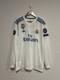 Real Madrid Jersey 2017-18 Home Long Sleeves Men's Shirt No. 7 Ronaldo Size XL