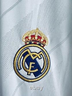 Real Madrid Jersey 2017-18 Home Long Sleeves Men's Shirt No. 7 Ronaldo Size XL