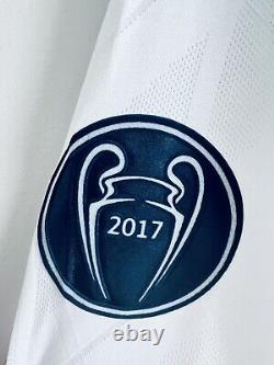Real Madrid Jersey 2017-18 Home Long Sleeves Men's Shirt No. 7 Ronaldo Size XL