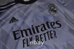 Real Madrid Jersey 2022-2023 Away Mens Football Shirt Size M H18489 Adidas