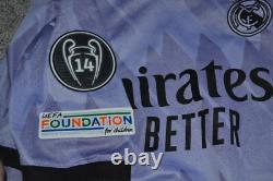 Real Madrid Jersey 2022-2023 Away Mens Football Shirt Size M H18489 Adidas