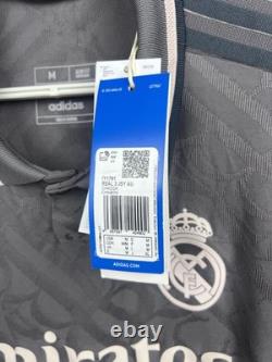 Real Madrid Jersey 2024-25 Third Authentic Soccer Shirt Adidas Men Size M