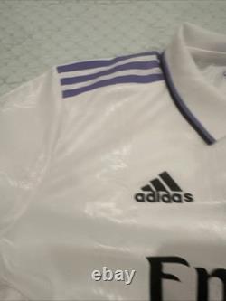 Real Madrid Jersey 22/23 Home Authentic Soccer Shirt H13881 Adidas Mens Size XXL