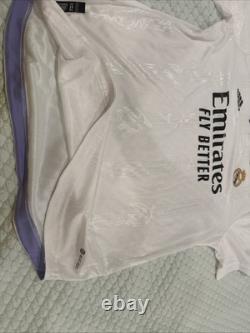 Real Madrid Jersey 22/23 Home Authentic Soccer Shirt H13881 Adidas Mens Size XXL