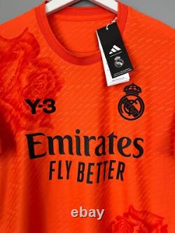 Real Madrid Jersey 23/24 Fourth Soccer Shirt IU0037 Adidas Y-3 Mens Size S