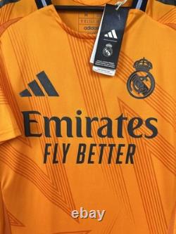 Real Madrid Jersey 24/25 Away Authentic Soccer Shirt Adidas Men Size M