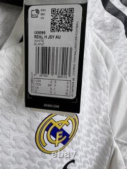 Real Madrid Jersey 24/25 Home Authentic Football Soccer Shirt Adidas Men Size S