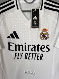 Real Madrid Jersey 24/25 Home Soccer Football Shirt IU5011 Adidas Mens Size S