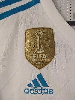 Real Madrid Jersey AUTHENTIC Home football shirt 2017 2018 Adidas Men XS ig93