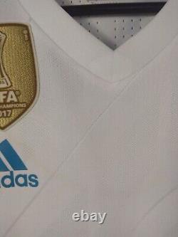 Real Madrid Jersey AUTHENTIC Home football shirt 2017 2018 Adidas Men XS ig93