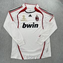 Real Madrid Jersey Adult Large Adidas bwin ACM Long Sleeve The Final Athens 2007