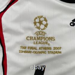 Real Madrid Jersey Adult Large Adidas bwin ACM Long Sleeve The Final Athens 2007