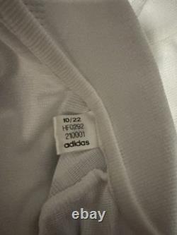 Real Madrid Jersey Adult Small White Adidas 22/23 Home Authentic Mens HF0292