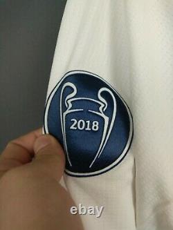 Real Madrid Jersey Authentic 2018/19 Long Sleeve MEDIUM Shirt Adidas DQ0869 ig93