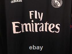 Real Madrid Jersey Authentic 2018 2019 LARGE Shirt Adidas DQ0868 ig93