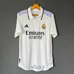 Real Madrid Jersey Authentic 2022-23 Home Medium Mens Soccer Shirt HF0292 Adidas