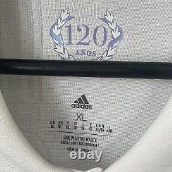 Real Madrid Jersey Authentic 2022-23 Home Size XL Mens Soccer Adidas HF0292