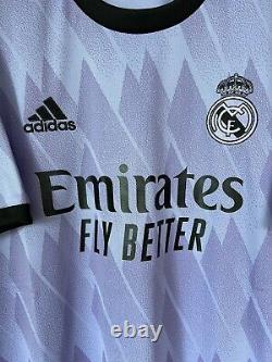 Real Madrid Jersey Away 2022 2023 Adidas H18489 Soccer Shirt Mens Size L Modric