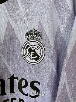 Real Madrid Jersey Away 2022 2023 Adidas H18489 Soccer Shirt Mens Size L Modric