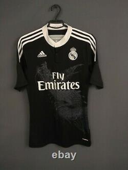 Real Madrid Jersey DRAGON 2014/15 Third 3rd SMALL Mens Shirt Adidas F49264 ig93