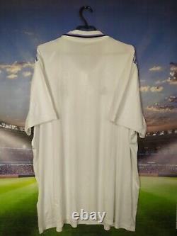 Real Madrid Jersey Home Football Shirt White Adidas Mens Size 3XL