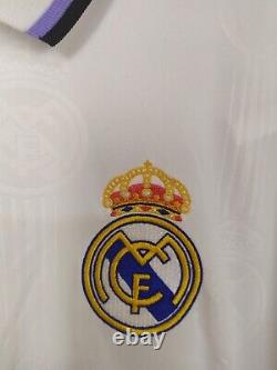 Real Madrid Jersey Home Football Shirt White Adidas Mens Size 3XL
